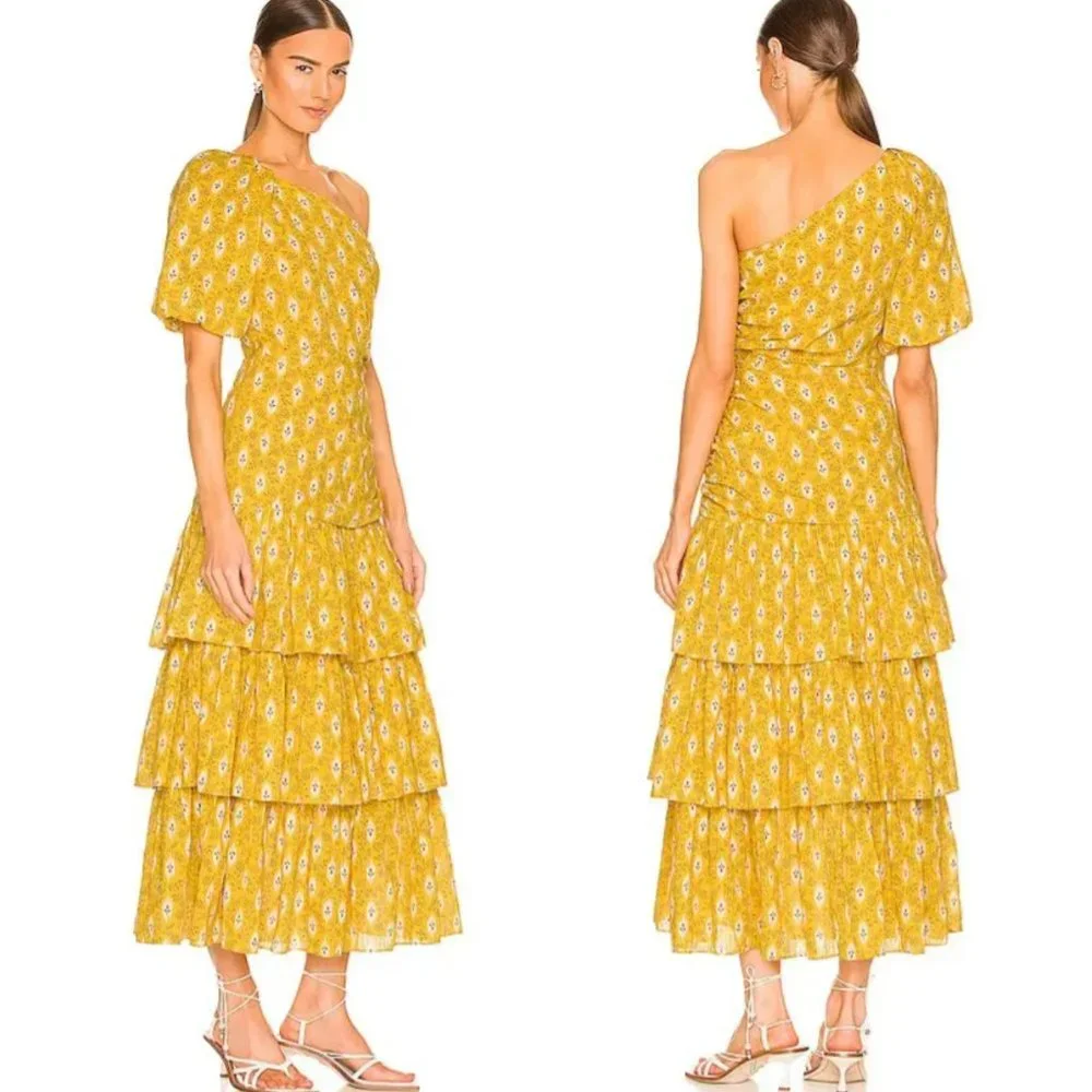 Veronica Beard One-Shoulder Dress - NEW - Picture 8 of 9